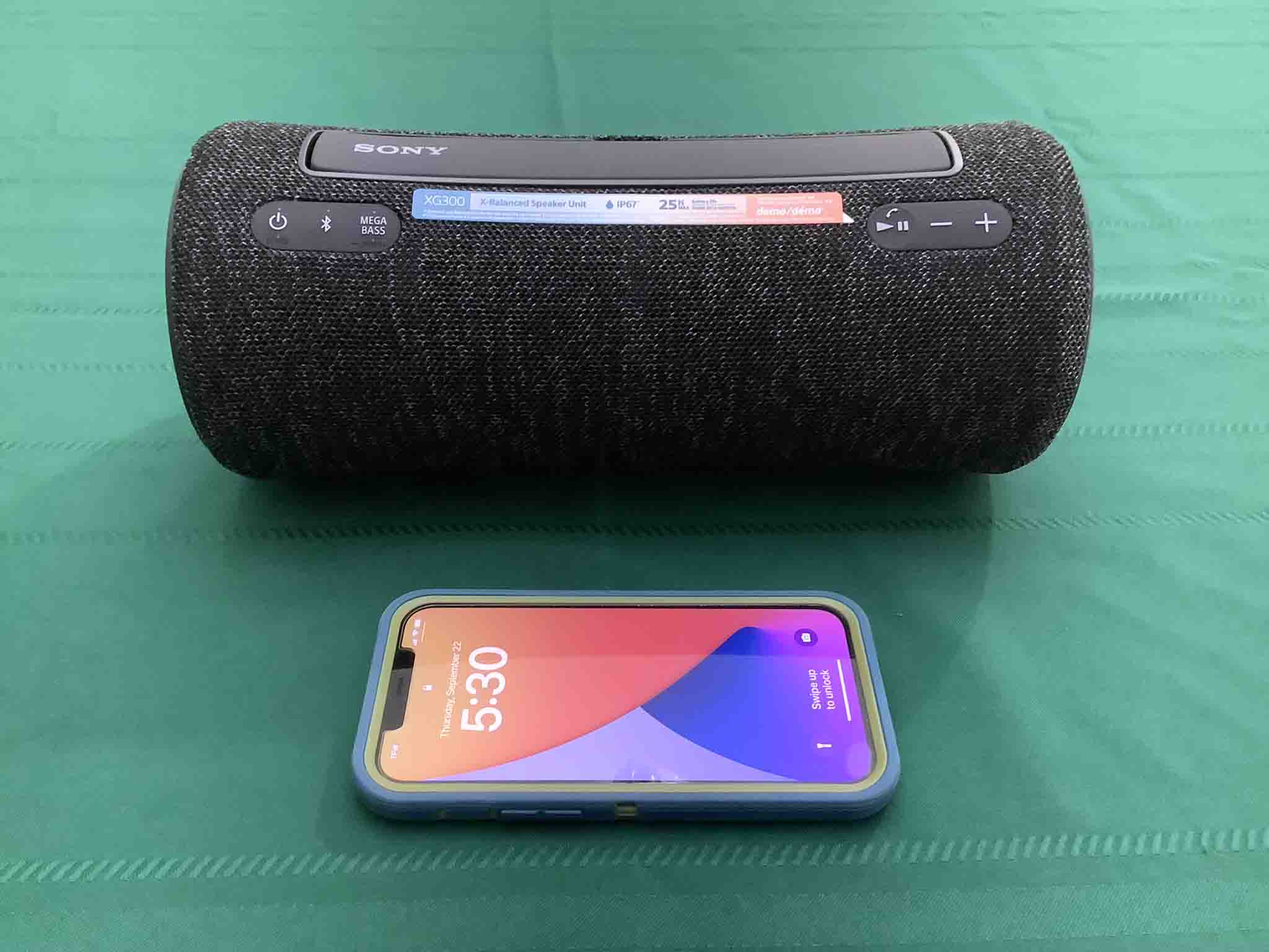 How to Connect Sony SRS XG300 to iPhone