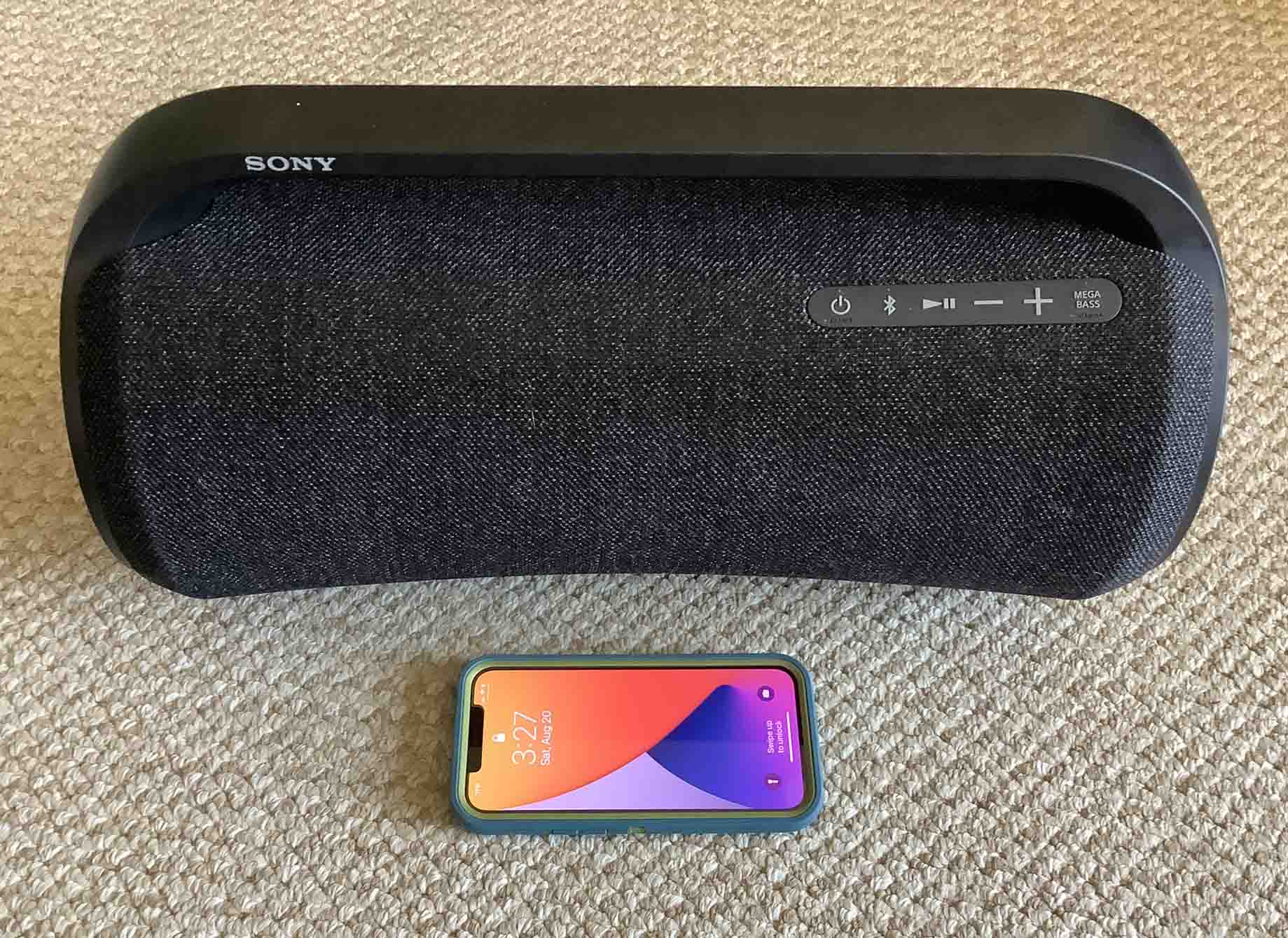 How to Connect Sony SRS XG500 to iPhone